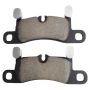 MPA 1003-1453C Quality-Built Black Series Ceramic Brake Pads w/ Hardware