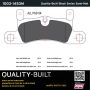 MPA 1003-1453M Quality-Built Black Series Semi-Metallic Brake Pads w/ Hardware