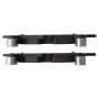 MPA 1003-1453M Quality-Built Black Series Semi-Metallic Brake Pads w/ Hardware