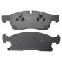 MPA 1003-1455C Quality-Built Black Series Ceramic Brake Pads w/ Hardware