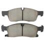 MPA 1003-1455C Quality-Built Black Series Ceramic Brake Pads w/ Hardware