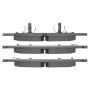 MPA 1003-1455C Quality-Built Black Series Ceramic Brake Pads w/ Hardware