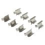 MPA 1003-1463C Quality-Built Black Series Ceramic Brake Pads w/ Hardware