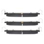 MPA 1003-1463C Quality-Built Black Series Ceramic Brake Pads w/ Hardware