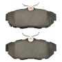 MPA 1003-1465C Quality-Built Black Series Ceramic Brake Pads w/ Hardware