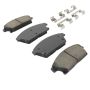 MPA 1003-1467C Quality-Built Black Series Ceramic Brake Pads w/ Hardware