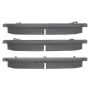 MPA 1003-1467C Quality-Built Black Series Ceramic Brake Pads w/ Hardware