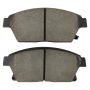 MPA 1003-1467M Quality-Built Black Series Semi-Metallic Brake Pads w/ Hardware