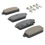 MPA 1003-1468C Quality-Built Black Series Ceramic Brake Pads w/ Hardware