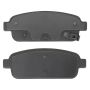 MPA 1003-1468C Quality-Built Black Series Ceramic Brake Pads w/ Hardware