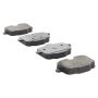 MPA 1003-1469AM Quality-Built Black Series Semi-Metallic Brake Pads w/ Hardware