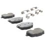 MPA 1003-1469C Quality-Built Black Series Ceramic Brake Pads w/ Hardware