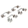 MPA 1003-1469C Quality-Built Black Series Ceramic Brake Pads w/ Hardware