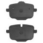 MPA 1003-1469M Quality-Built Black Series Semi-Metallic Brake Pads w/ Hardware
