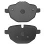 MPA 1003-1473C Quality-Built Black Series Ceramic Brake Pads w/ Hardware