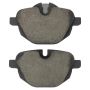 MPA 1003-1473C Quality-Built Black Series Ceramic Brake Pads w/ Hardware