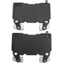 MPA 1003-1474BM Quality-Built Black Series Semi-Metallic Brake Pads w/ Hardware