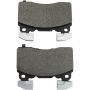 MPA 1003-1474BM Quality-Built Black Series Semi-Metallic Brake Pads w/ Hardware