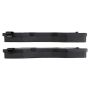 MPA 1003-1474M Quality-Built Black Series Semi-Metallic Brake Pads w/ Hardware