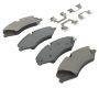 MPA 1003-1479M Quality-Built Black Series Semi-Metallic Brake Pads w/ Hardware