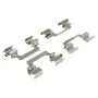 MPA 1003-1479M Quality-Built Black Series Semi-Metallic Brake Pads w/ Hardware