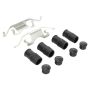 MPA 1003-1498C Quality-Built Black Series Ceramic Brake Pads w/ Hardware