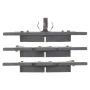 MPA 1003-1498C Quality-Built Black Series Ceramic Brake Pads w/ Hardware