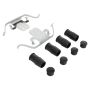MPA 1003-1504M Quality-Built Black Series Semi-Metallic Brake Pads w/ Hardware