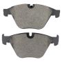 MPA 1003-1505C Quality-Built Black Series Ceramic Brake Pads w/ Hardware