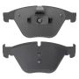 MPA 1003-1505M Quality-Built Black Series Semi-Metallic Brake Pads w/ Hardware