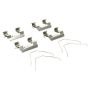 MPA 1003-1506C Quality-Built Black Series Ceramic Brake Pads w/ Hardware