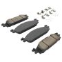 MPA 1003-1508C Quality-Built Black Series Ceramic Brake Pads w/ Hardware