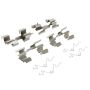 MPA 1003-1508C Quality-Built Black Series Ceramic Brake Pads w/ Hardware