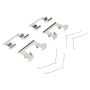 MPA 1003-1509C Quality-Built Black Series Ceramic Brake Pads w/ Hardware