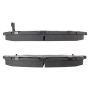 MPA 1003-1509C Quality-Built Black Series Ceramic Brake Pads w/ Hardware