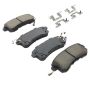 MPA 1003-1510C Quality-Built Black Series Ceramic Brake Pads w/ Hardware