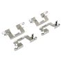 MPA 1003-1510C Quality-Built Black Series Ceramic Brake Pads w/ Hardware