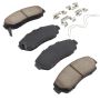 MPA 1003-1521AC Quality-Built Black Series Ceramic Brake Pads w/ Hardware