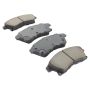 MPA 1003-1522C Quality-Built Black Series Ceramic Brake Pads w/ Hardware