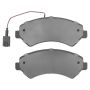 MPA 1003-1540AM Quality-Built Black Series Semi-Metallic Brake Pads
