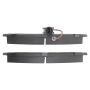MPA 1003-1540AM Quality-Built Black Series Semi-Metallic Brake Pads