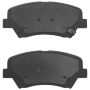 MPA 1003-1543AM Quality-Built Black Series Semi-Metallic Brake Pads w/ Hardware