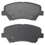 MPA 1003-1543C Quality-Built Black Series Ceramic Brake Pads w/ Hardware