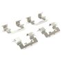 MPA 1003-1543M Quality-Built Black Series Semi-Metallic Brake Pads w/ Hardware
