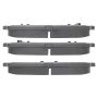 MPA 1003-1543M Quality-Built Black Series Semi-Metallic Brake Pads w/ Hardware