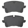 MPA 1003-1547C Quality-Built Black Series Ceramic Brake Pads w/ Hardware