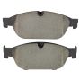 MPA 1003-1549C Quality-Built Black Series Ceramic Brake Pads w/ Hardware