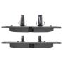 MPA 1003-1549C Quality-Built Black Series Ceramic Brake Pads w/ Hardware