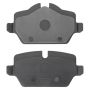 MPA 1003-1554C Quality-Built Black Series Ceramic Brake Pads w/ Hardware