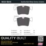 MPA 1003-1561C Quality-Built Black Series Ceramic Brake Pads w/ Hardware
